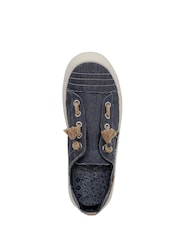 Blowfish Malibu Regular Fit Animal Print Beachside Slip On Trainers - Image 6 of 7