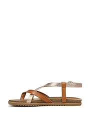 Blowfish Malibu Regular Fit Gold Mirenda Gladiator Sandals - Image 2 of 7
