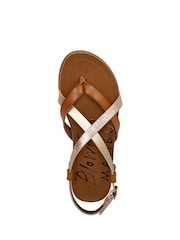 Blowfish Malibu Regular Fit Gold Mirenda Gladiator Sandals - Image 6 of 7