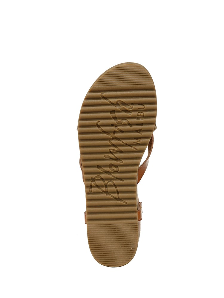 Blowfish Malibu Regular Fit Gold Mirenda Gladiator Sandals - Image 7 of 7