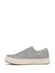 Blowfish Malibu Regular Fit Green Super Smile Slip On Trainers - Image 2 of 7
