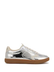Blowfish Malibu Regular Fit Animal Print Tastic Lace-Up Trainers - Image 1 of 7