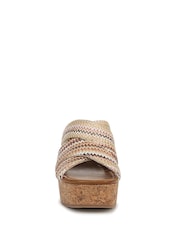 Blowfish Malibu Regular Fit Abi Wedges Brown Slides - Image 4 of 7
