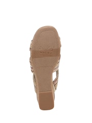 Blowfish Malibu Regular Fit Abi Wedges Brown Slides - Image 7 of 7