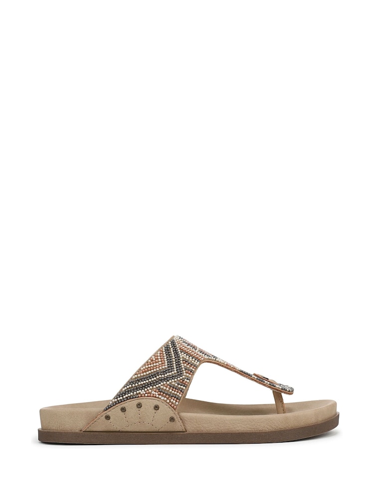Natur - Blowfish Malibu Regular Fit Orange Lyric Toe Post Sandals - Bild 1 von 7