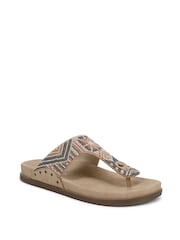 Natur - Blowfish Malibu Regular Fit Orange Lyric Toe Post Sandals - Bild 3 von 7