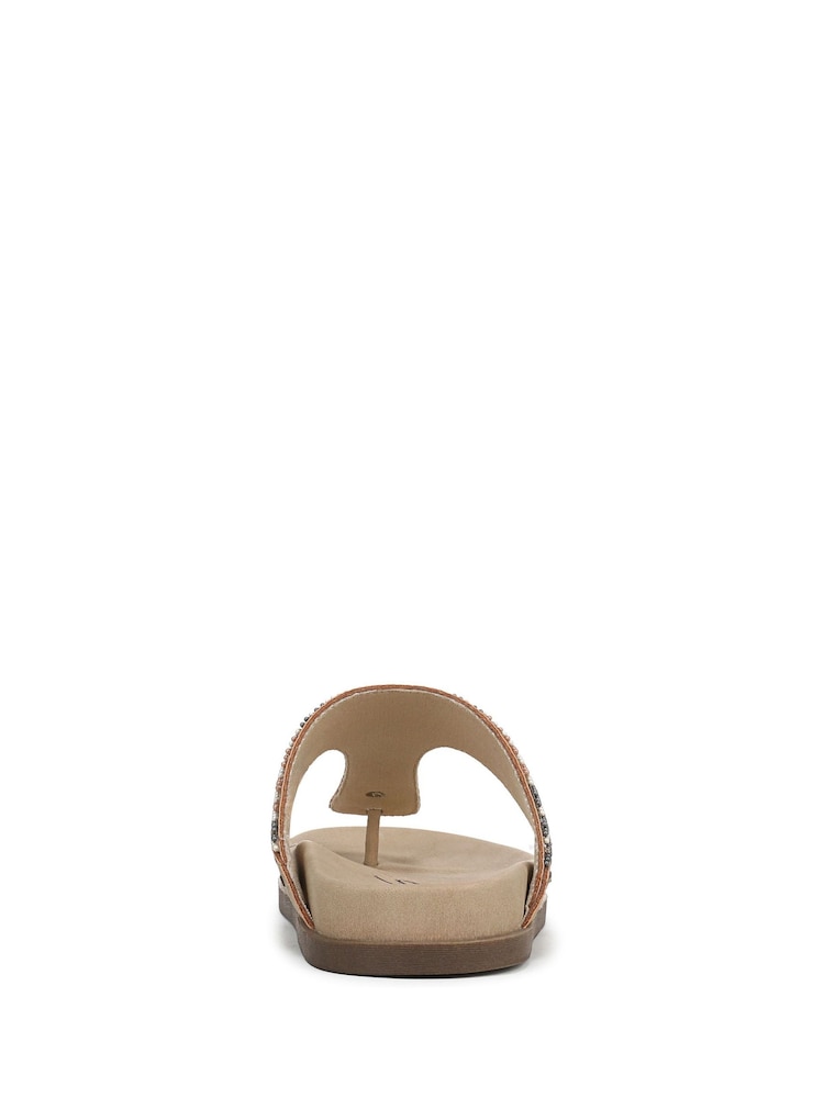 Blowfish Malibu Regular Fit Orange Lyric Toe Post Sandals - Image 5 of 7