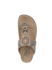 Natur - Blowfish Malibu Regular Fit Orange Lyric Toe Post Sandals - Bild 6 von 7