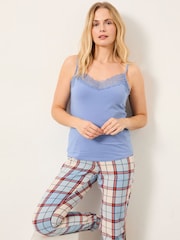 FatFace Blue Lace Vest - Image 4 of 5