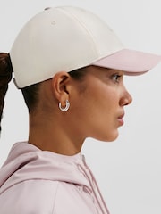 Nike White and Pink Club Unstructured JDI Cap - Image 4 of 8