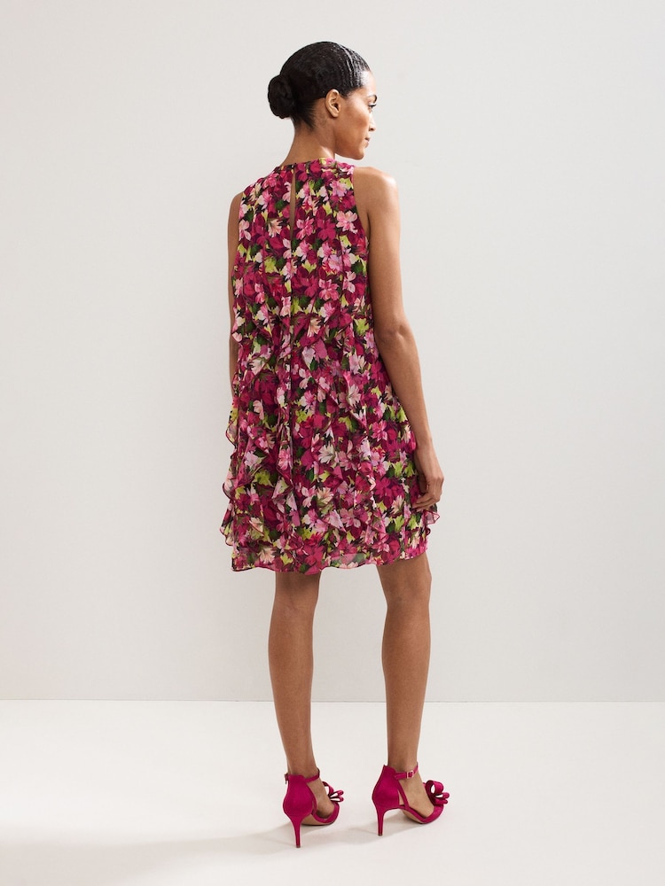 Vestido Cleo com babados Phase Eight - Imagem 2 de 6