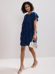 Phase Eight Blue Claudette Dress - Image 3 of 6