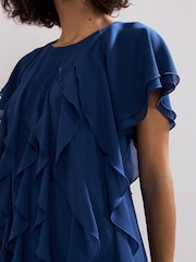 Phase Eight Blue Claudette Dress - Image 4 of 6