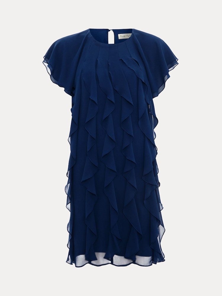 Phase Eight Blue Claudette Dress - Image 6 of 6