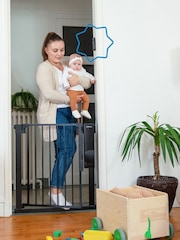 Badabulle Black Safe & Pass Automatic Sensored Safety Gate - Image 1 of 6