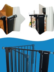 Badabulle Black Safe & Pass Automatic Sensored Safety Gate - Image 4 of 6