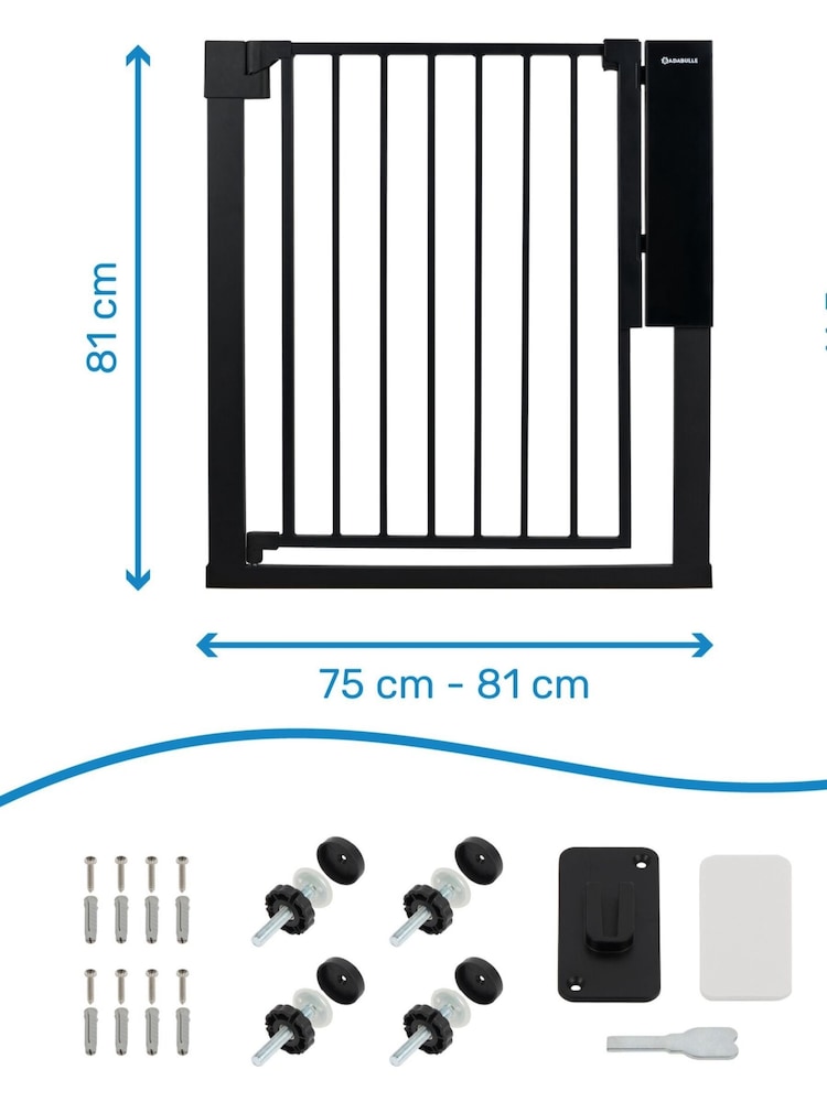 Badabulle Black Safe & Pass Automatic Sensored Safety Gate - Image 6 of 6