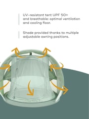 Babymoov Green Lagoon Moov & Protect Anti UV XL Ventilated Tent - Image 2 of 5