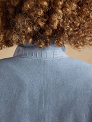 Joules Blue Linen Blend Blazer - Image 8 of 10