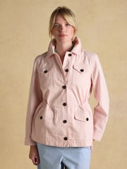 Vaaleanpunainen - Joules Twyford kevyt käyttötakki säädettävällä vyötäröllä - Kuva 1 / 11