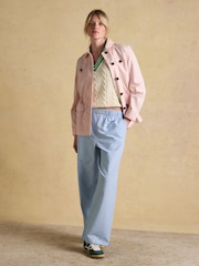 Vaaleanpunainen - Joules Twyford kevyt käyttötakki säädettävällä vyötäröllä - Kuva 3 / 11