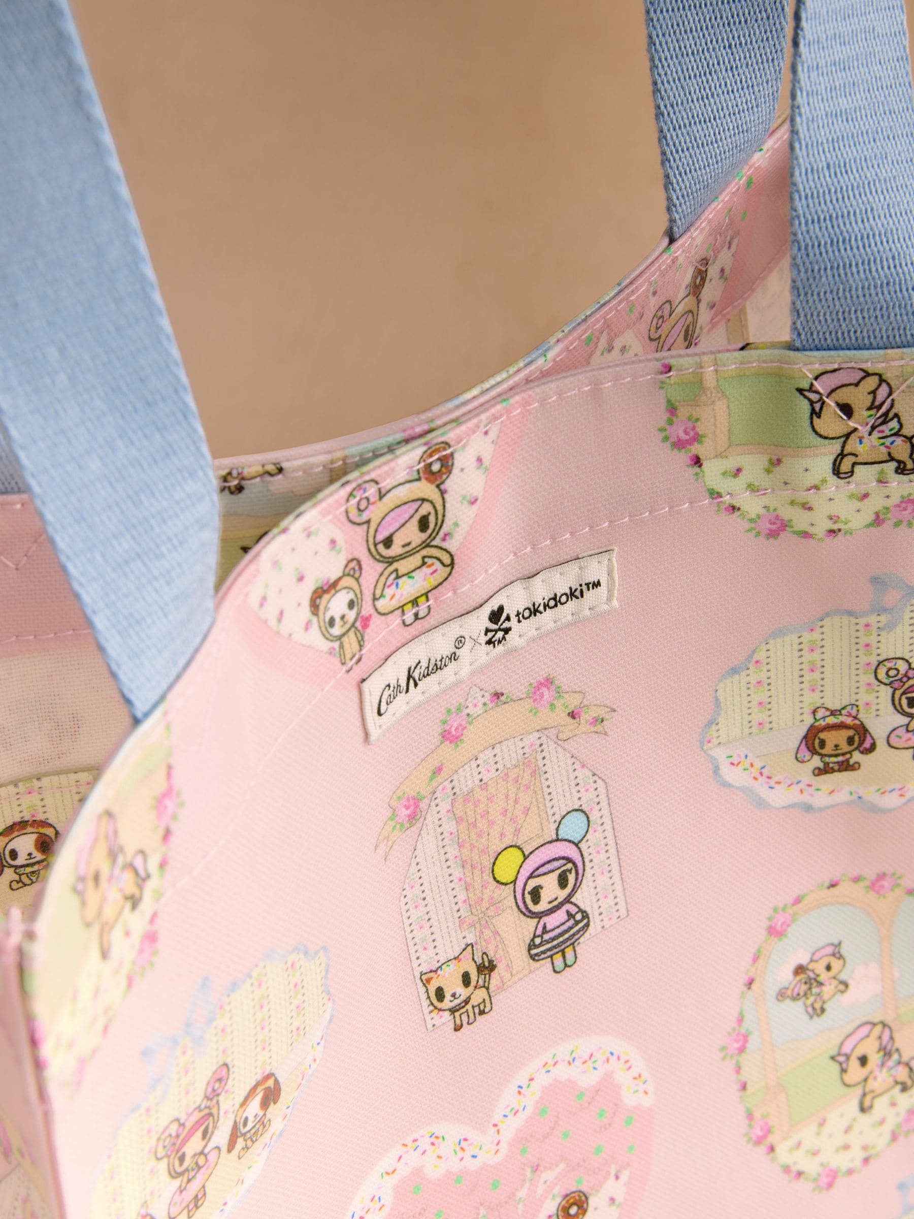 Buy Cath Kidston Pink Tokidoki Tiny Town Medium Bookbag from Next USA