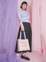 Cath Kidston Pink Tokidoki Tiny Town Medium Bookbag - Image 5 of 12