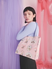 Cath Kidston Pink Tokidoki Tiny Town Medium Bookbag - Image 6 of 12