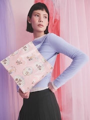 Cath Kidston Pink Tokidoki Tiny Town Medium Bookbag - Image 7 of 12