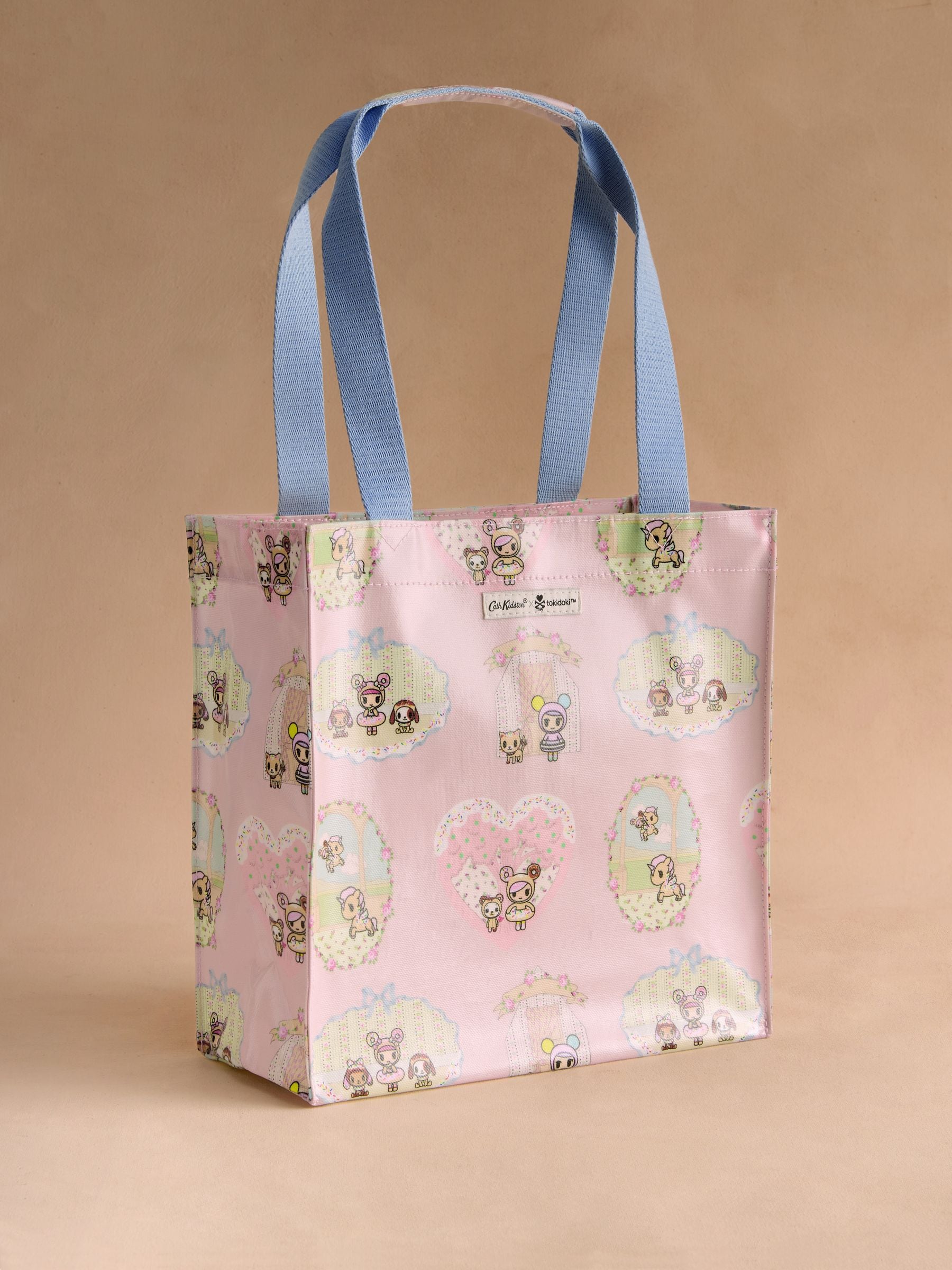 Buy Cath Kidston Pink Tokidoki Tiny Town Medium Bookbag from Next USA