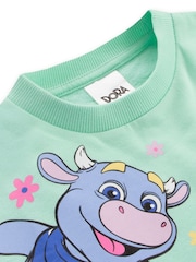 Character Green Dora The Explorer Embroidered Sweatshirt - Image 4 of 11