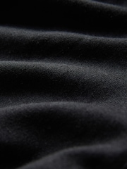 The Set 2 Pack Wide Leg Trouser With Linen Black/Stone - Image 5 of 5