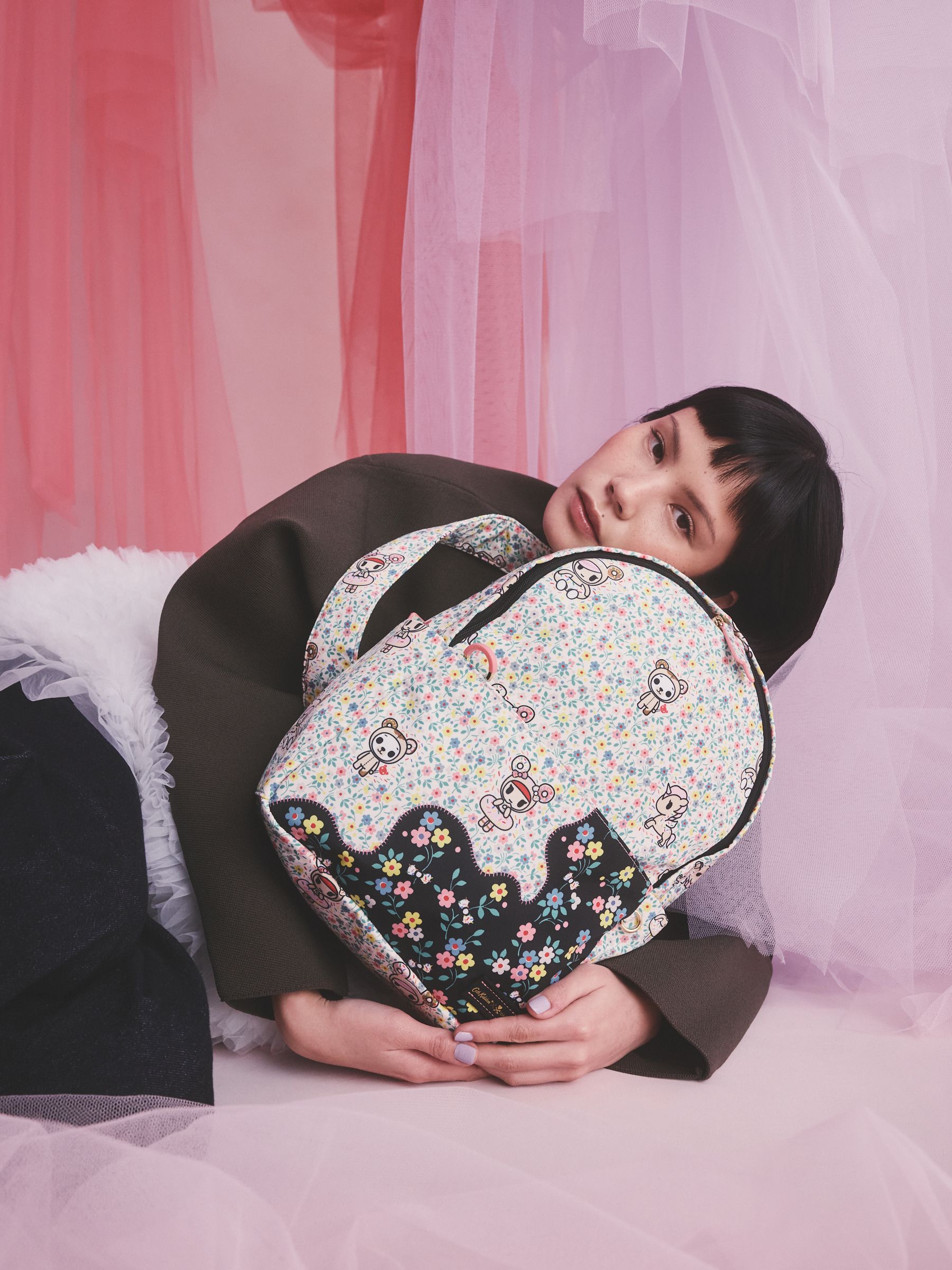 Buy Cath Kidston Ecru Tokidoki Compact Backpack from Next USA