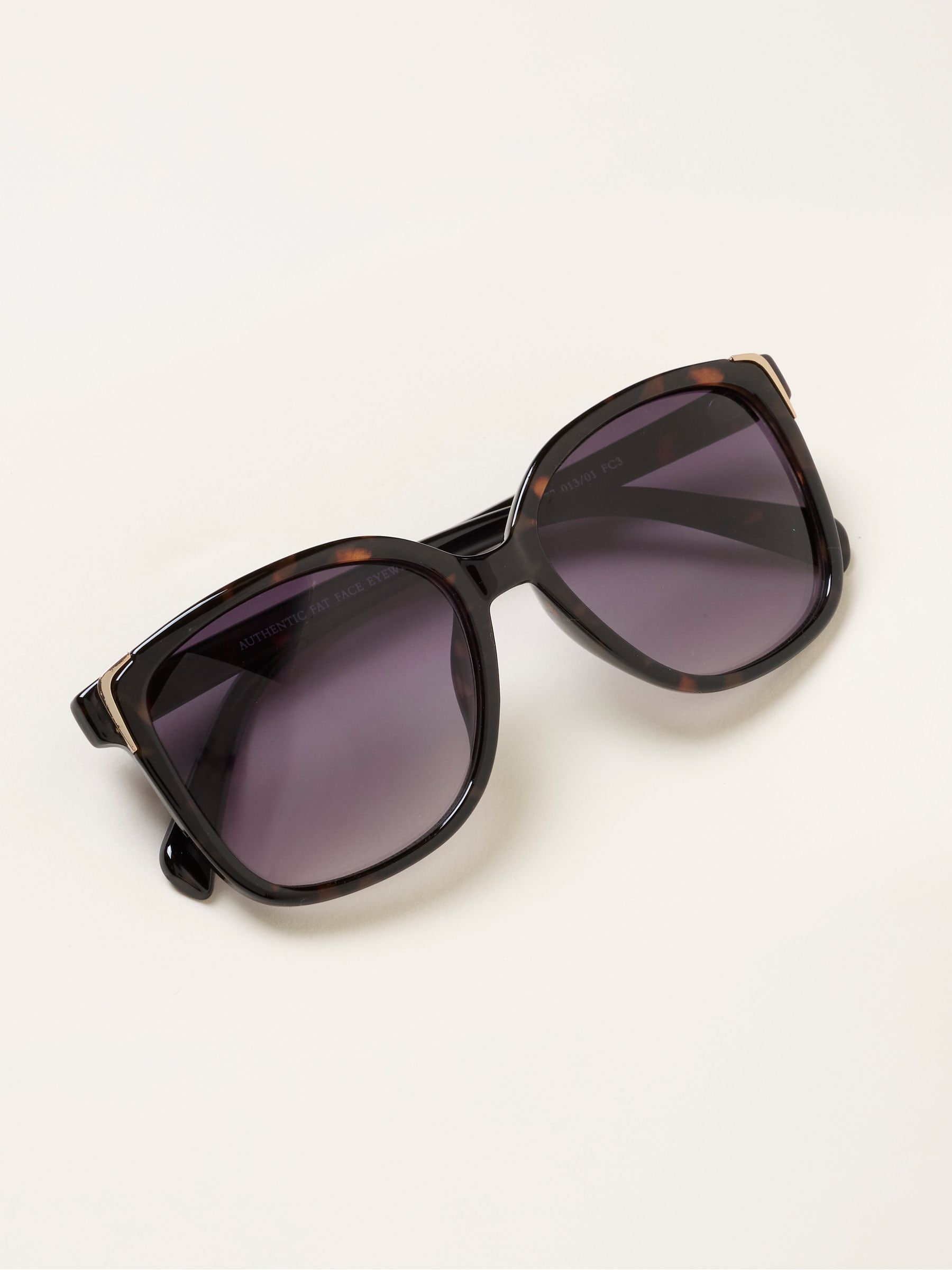 Fat Face - Sunglasses - Heart Detail - Brown