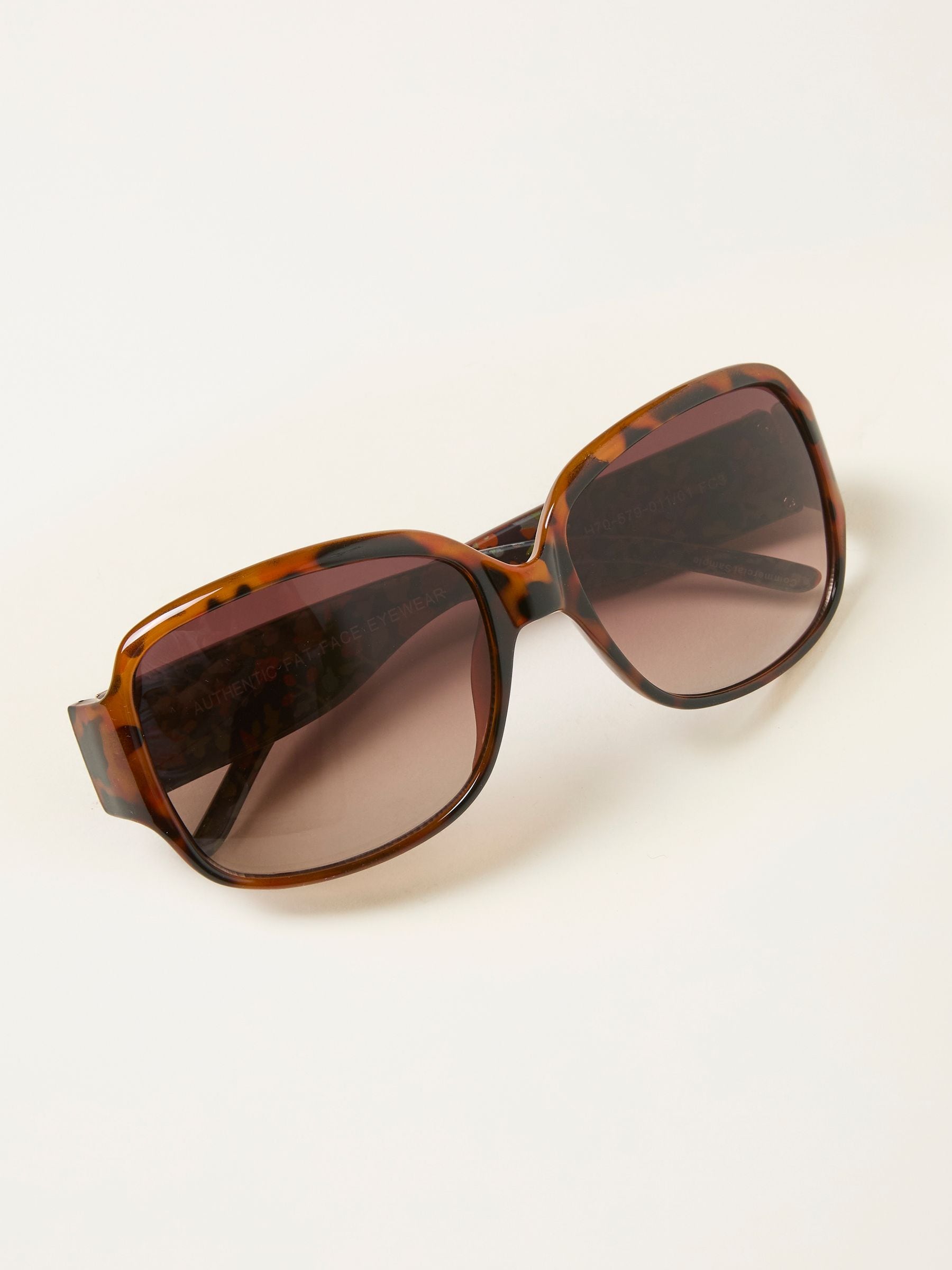 Fat Face - Sunglasses - Women's - Tortoiseshell Brown - Size 2