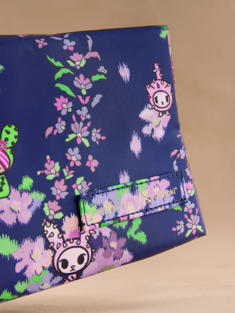 Cath Kidston Navy Tokidoki Tech Travel Pouch - Image 2 of 3