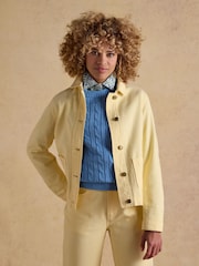 Joules Marlow Light Yellow Denim Jacket - Image 1 of 10