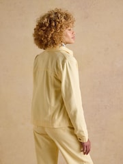 Joules Marlow Light Yellow Denim Jacket - Image 2 of 10