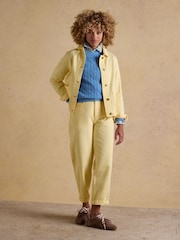 Joules Marlow Light Yellow Denim Jacket - Image 3 of 10
