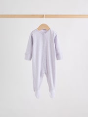 Flieder-Violett - Baby-Schlafanzüge im 4er-Pack (0 M.–2 J.) - Bild 2 von 14