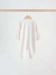 Pink Two Way Zip Baby Sleepsuit 4 Pack (0mths-3yrs) - Image 4 of 14