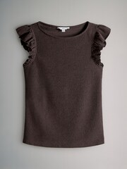 The Set 3 Pack Textured Frill T-Shirts - Imagem 10 de 13