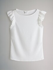 The Set 3 Pack Textured Frill T-Shirts - Imagem 11 de 13