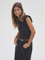 The Set 3 Pack Textured Frill T-Shirts - Imagem 5 de 13