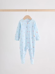 Pink Baby Sleepsuit 3 Pack (0mths-2yrs) - Image 4 of 14