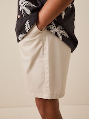 Natural Light Weight Chino Shorts (3-16yrs) - Image 3 of 3