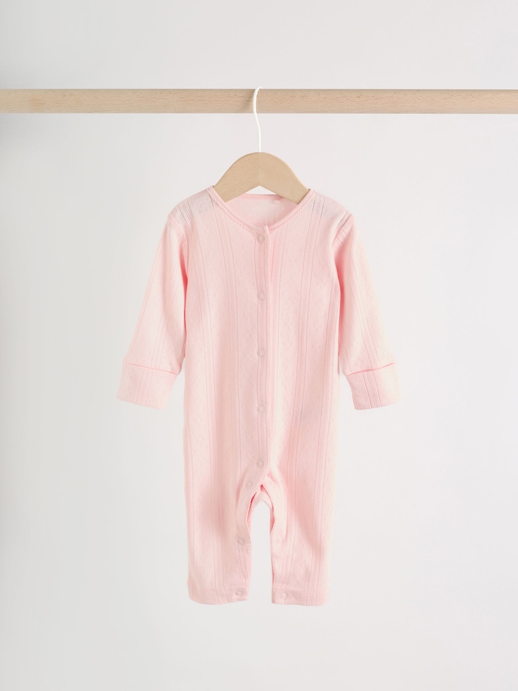 Rosa - Baby-Schlafanzüge im 3er-Pack (0 M.–3 J.) - Bild 2 von 12