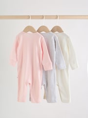 Rosa - Baby-Schlafanzüge im 3er-Pack (0 M.–3 J.) - Bild 6 von 12