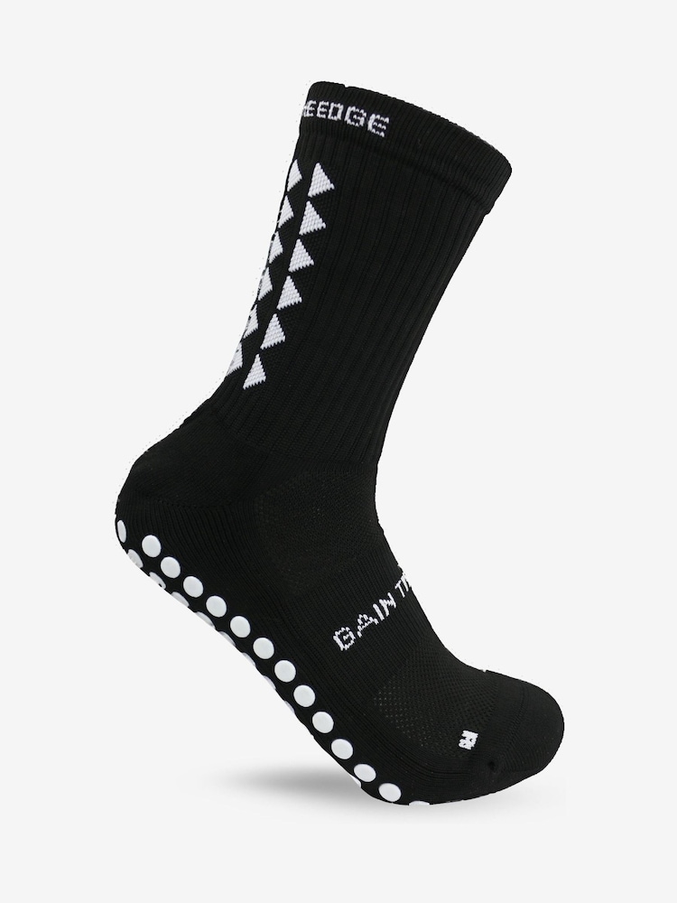 Schwarz/Weiß - Gain the Edge Midcalf Grip 3.0 Socks - Bild 3 von 3