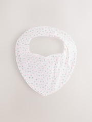 Fluro Pink Baby Dribble Bibs 5 Pack - Image 3 of 10